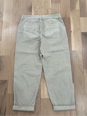 NWT J. Crew Relaxed High-Rise Straight Leg Tan Pants
